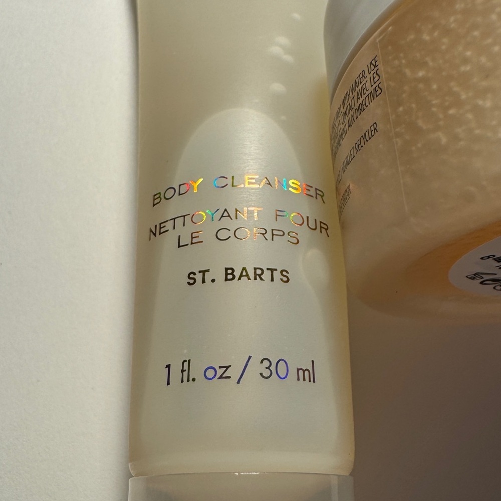Ouai St Barts Duo Body Wash & Scalp / Body Scrub Travel Sized Sample Mini 1oz - Picture 2 of 6
